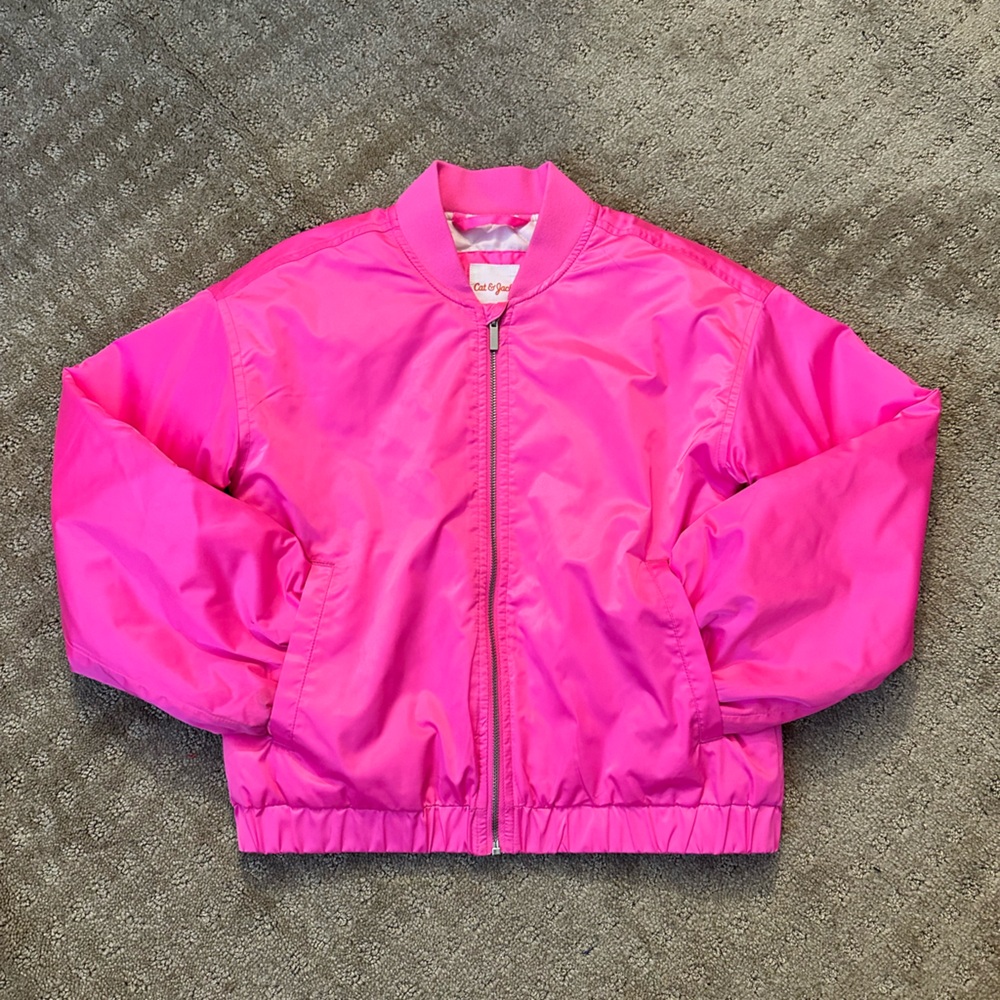 Cat & Jack Pink Athletic Shorts with Ruffle Details
